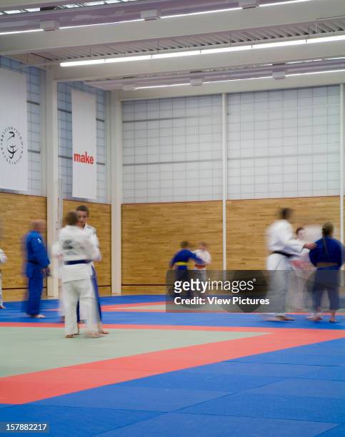 Dartford Judo Club, Dartford, United Kingdom, Architect Make, Dartford Judo Club Dojo With Judo Class.