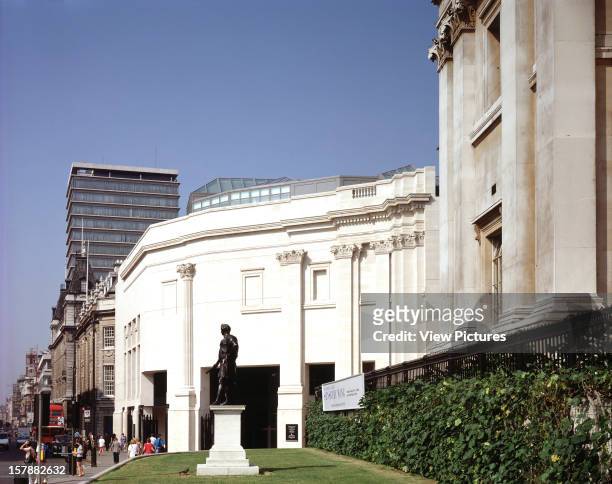 National Gallery, London, United Kingdom, Architect Venturi, Scott Brown And Assoc. , National Gallery Exterior Of Sainsbury Wing Looking Towards...