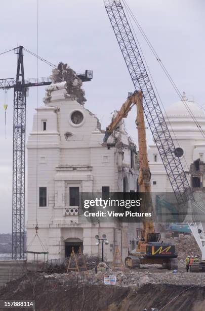 Wembley Stadium Demolition, Wembley, United Kingdom, Architect John Simpson / Maxwell Ayrton / Owen Williams Wembley Stadium Demoliton.