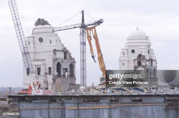 Wembley Stadium Demolition, Wembley, United Kingdom, Architect John Simpson / Maxwell Ayrton / Owen Williams Wembley Stadium Demolition Site.