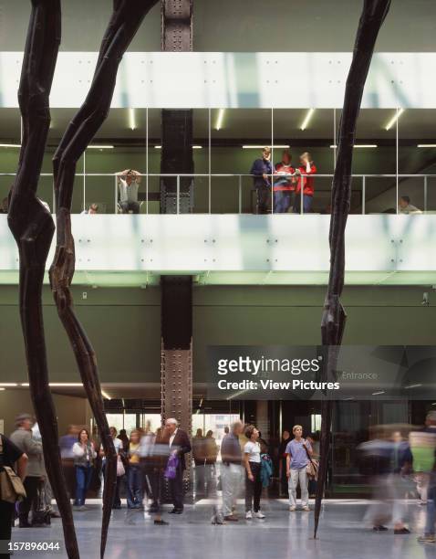 Tate Modern, London, United Kingdom, Architect Herzog & De Meuron Tate Modern North Elevation From Spider.