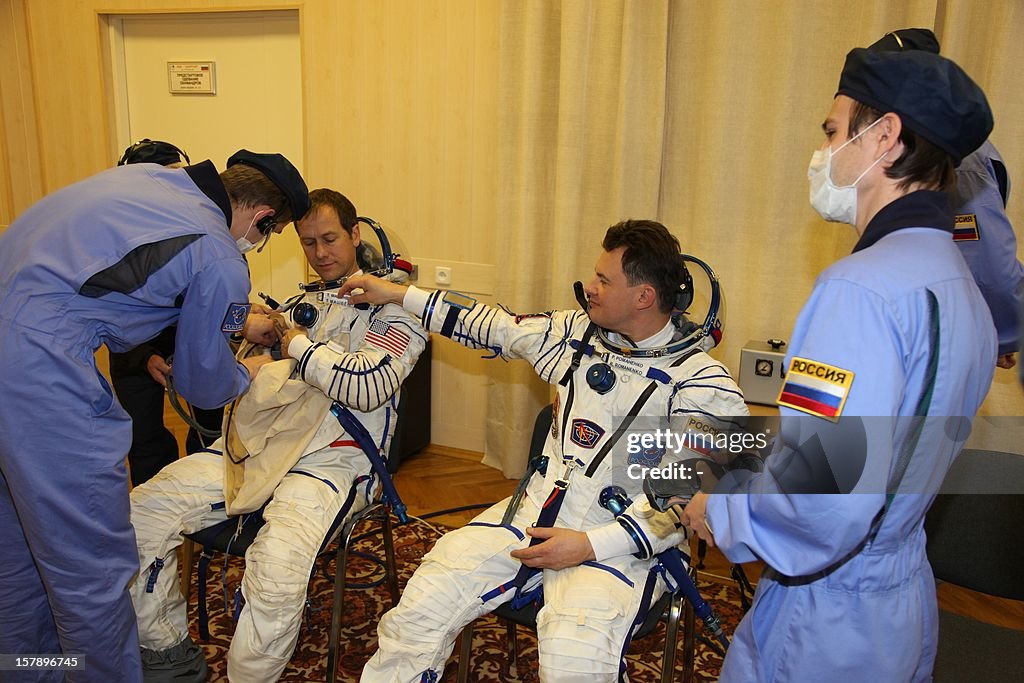 KAZAKHSTAN-RUSSIA-US-CANADA-ISS-SPACE