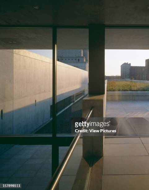 Pulitzer Foundation For The Arts, St Louis, United States, Architect Tadao Ando, Pulitzer Foundation For The Arts Portrait View From First Floor @...