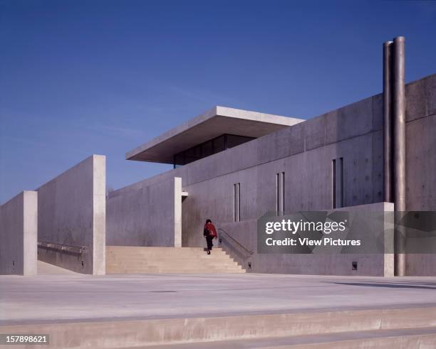 Pulitzer Foundation For The Arts, St Louis, United States, Architect Tadao Ando, Pulitzer Foundation For The Arts Landscape View Of Building.