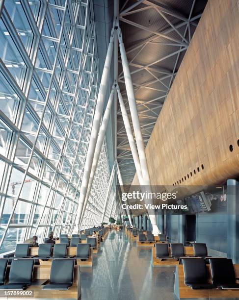 Airside Center Zurich Airport, Zurich, Switzerland, Architect Grimshaw, Airside Center Zurich Airport Overall View On Lower Level.