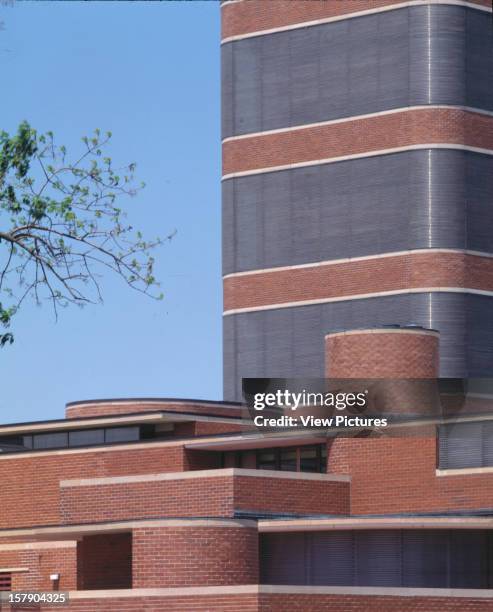 Johnson Testing Tower Johnson Wax Building Photos and Premium High Res Pictures - Getty Images