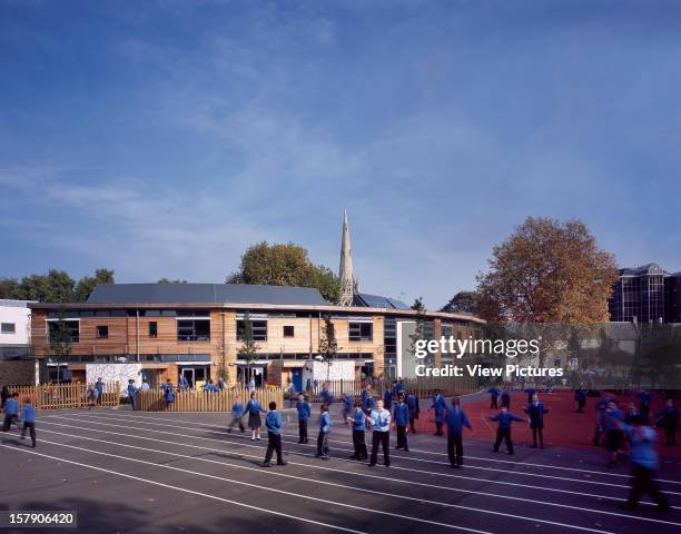 Larmenier And Sacred Catholic Primary School, London, United Kingdom, Architect Studio E Architects, Larmenier And Sacred Catholic Primary School...