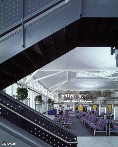 Bristol International Airport, Bristol, United Kingdom, Architect Yrm Architects, Bristol International Airport Yrm. March 2000. Departures Through...