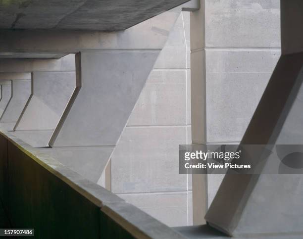 Brunswick Centre, London, United Kingdom, Architect Levitt Bernstein/ Patrick Hodgkinson / Mcalpine Design Group Brunswick Centre Detail Of Cleaned...