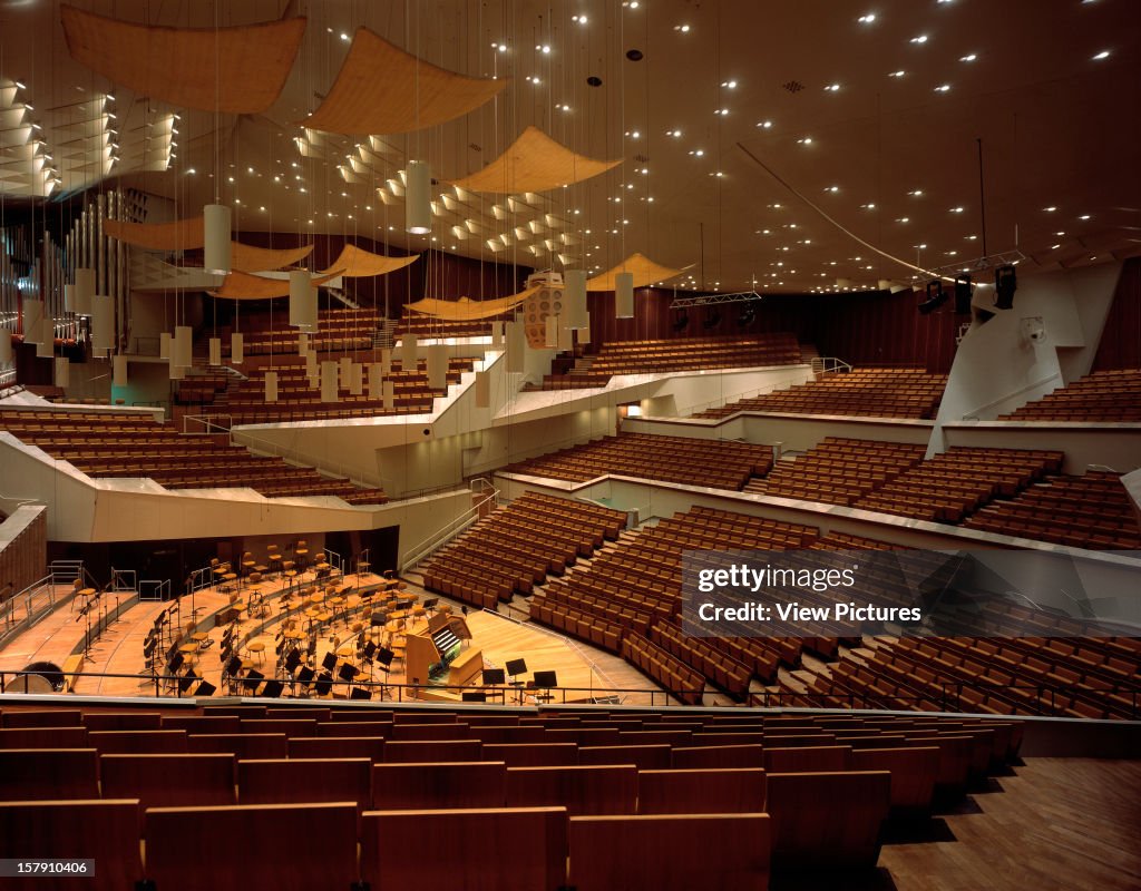 Chamber Music Hall, Berlin, Germany, Architect Hans Scharoun And ...