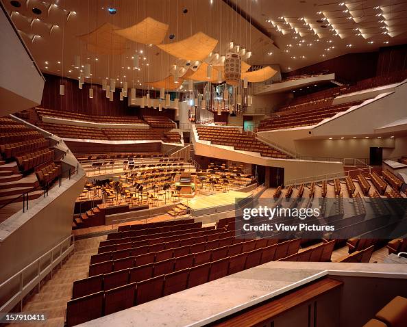 Chamber Music Hall, Berlin, Germany, Architect Hans Scharoun And ...