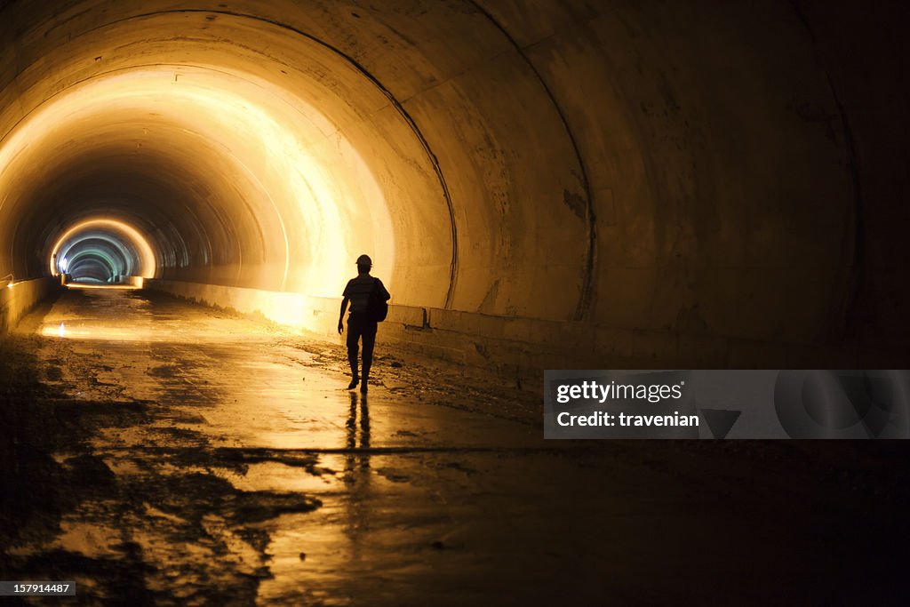 U-Bahn Tunnel Konstruktion