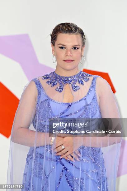 Camille Gottlieb attends the Red Cross Ball 2023 on July 29, 2023 in Monaco, Monaco.