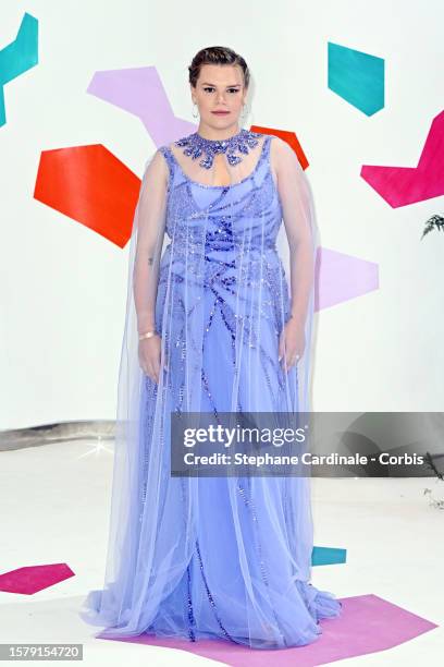 Camille Gottlieb attends the Red Cross Ball 2023 on July 29, 2023 in Monaco, Monaco.