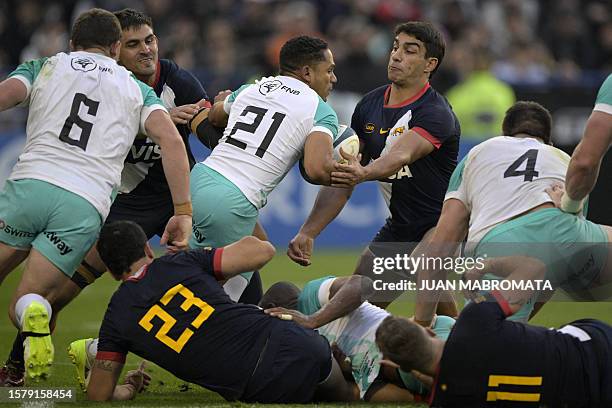 Springboks Tackle Pablo Run Photos and Premium High Res Pictures - Getty Images