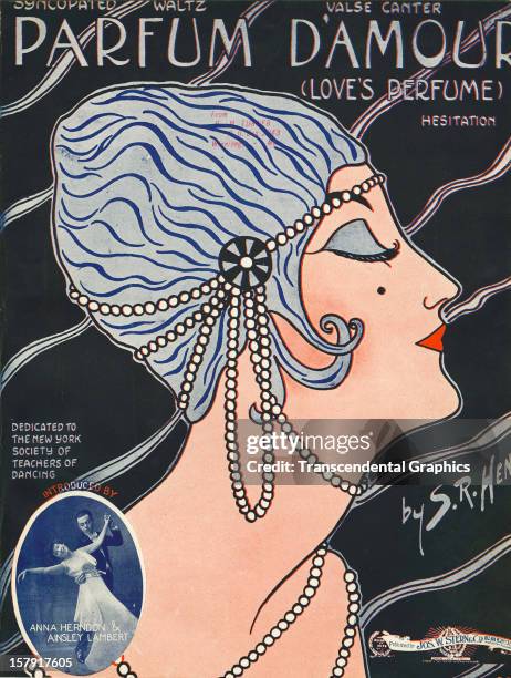 The sheet music 'Perfum D'Amour' is published by Joseph W. Stern circa 1910 in New York City.