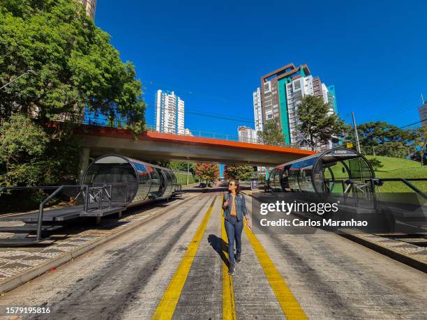 curitiba road system in brazil - company town hall stock pictures, royalty-free photos & images