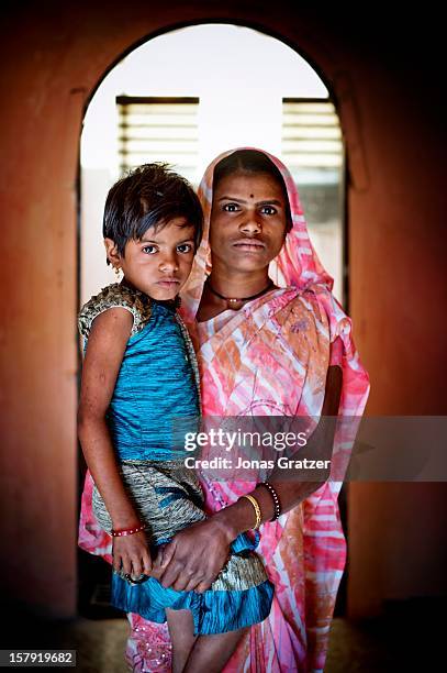 Manisha who is 25 years old with her four year old daughter Payal. Both are HIV-positive. They live in the Yash foundation, an NGO based in the city...