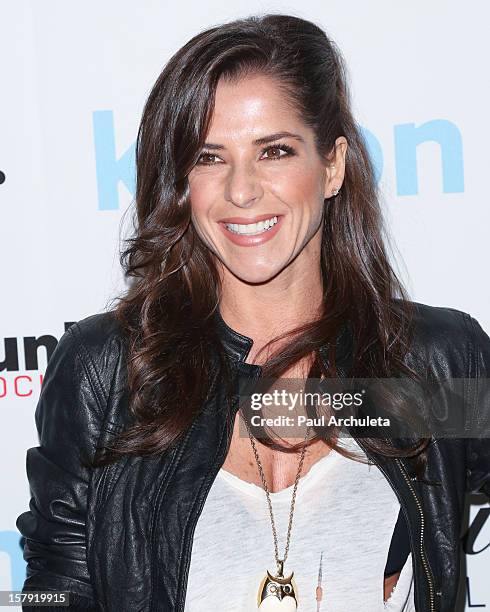 Actress Kelly Monaco attends the Get Festive With Frankie B. And Kitson event at Kitson on Robertson on December 6, 2012 in Beverly Hills, California.