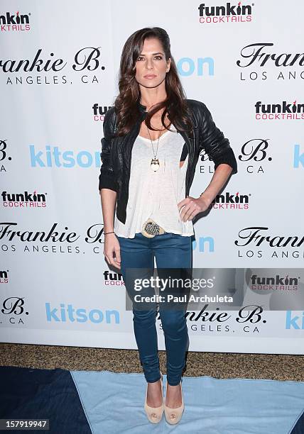 Actress Kelly Monaco attends the Get Festive With Frankie B. And Kitson event at Kitson on Robertson on December 6, 2012 in Beverly Hills, California.