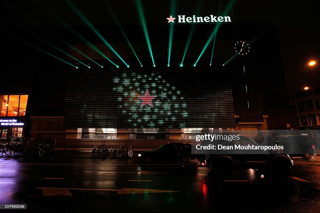 Heineken 140 Year Celebration Spectacular In Amsterdam