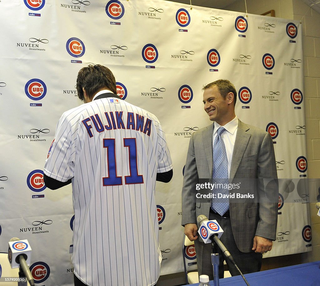 Chicago Cubs Introduce Kyuji Fujikawa