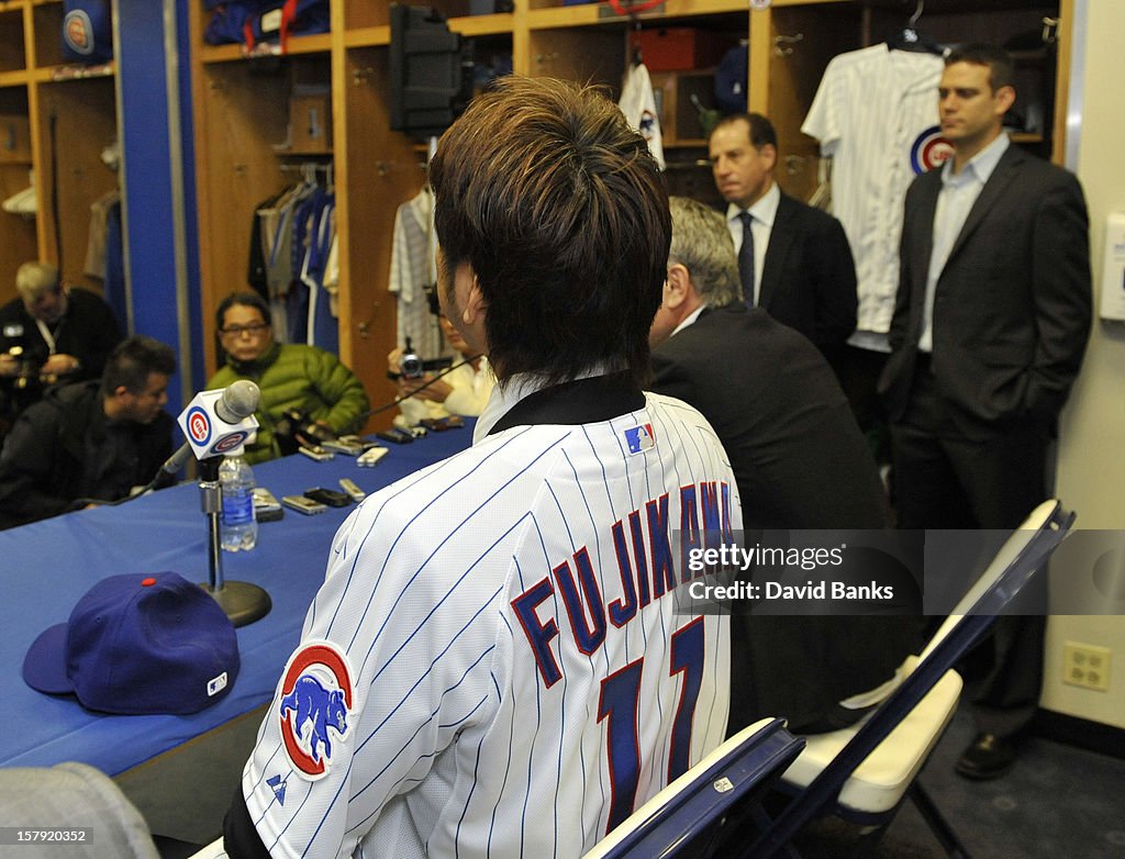 Chicago Cubs Introduce Kyuji Fujikawa