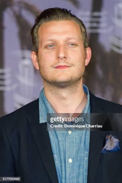Danish Director Tobias Lindholm attends the 'A Hijacking' Photocall during the12th International Marrakech Film Festival on December 7, 2012 in...