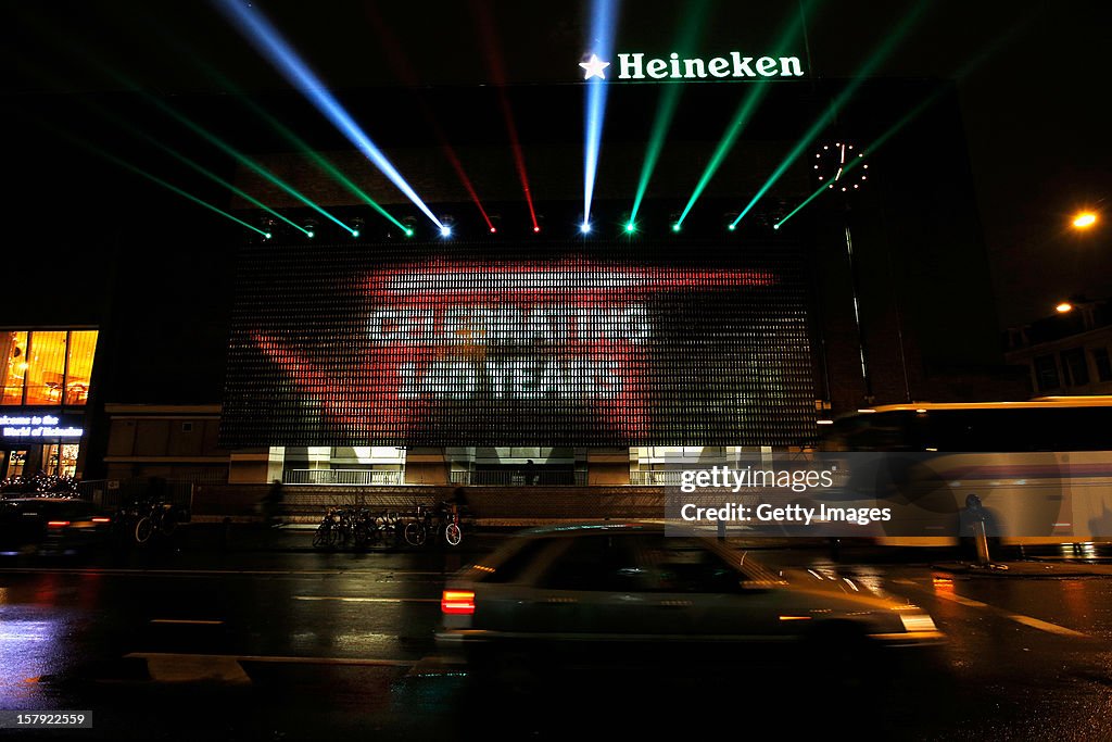 Heineken 140 Year Celebration Spectacular In Amsterdam