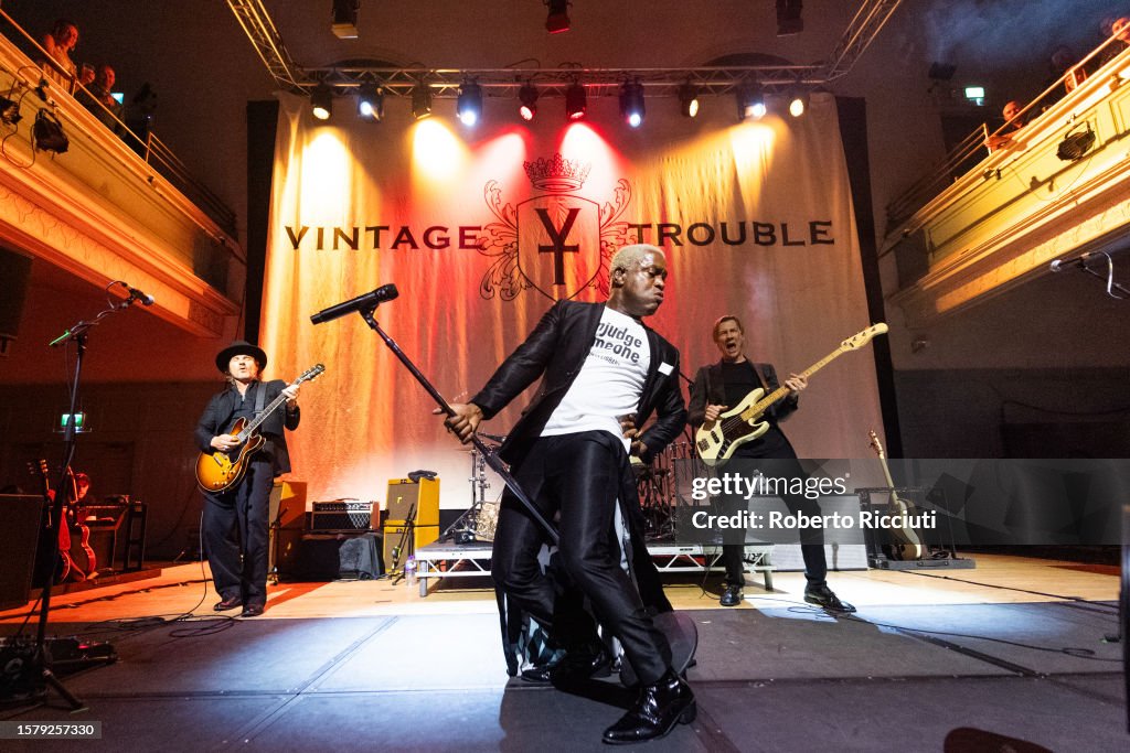 Vintage Trouble Perform At The Queen's Hall