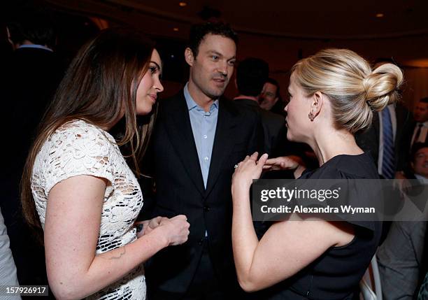 Actors Megan Fox and Brian Austin Green and honoree Reese Witherspoon attend the 7th Annual March of Dimes Celebration of Babies, a Hollywood...