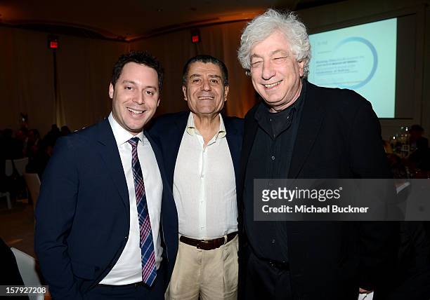 Presenting Sponsor Haim Saban and Producer Avi Lerner attend the 7th Annual March of Dimes Celebration of Babies, a Hollywood Luncheon, at the...