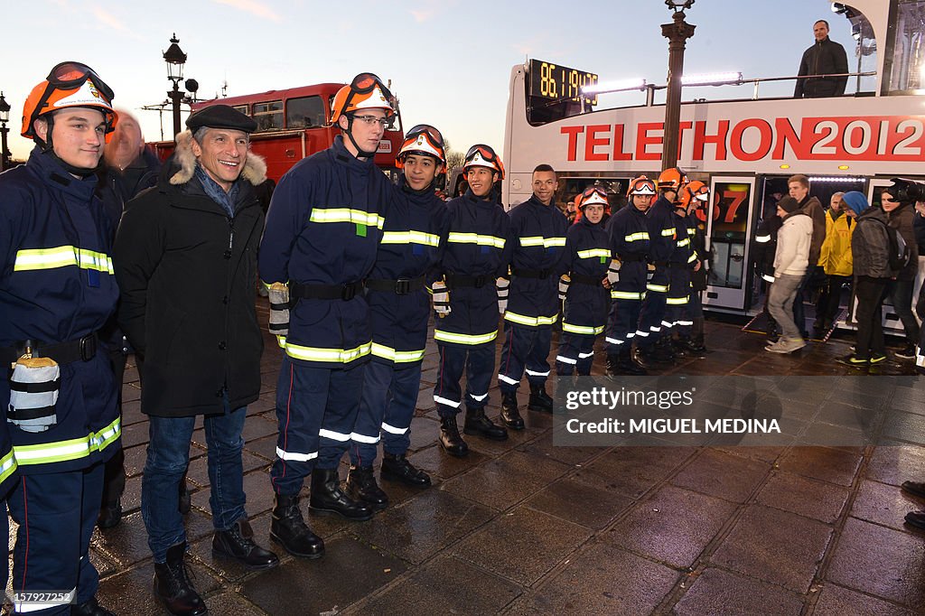 FRANCE-CHARITY-TELETHON-MEDIA