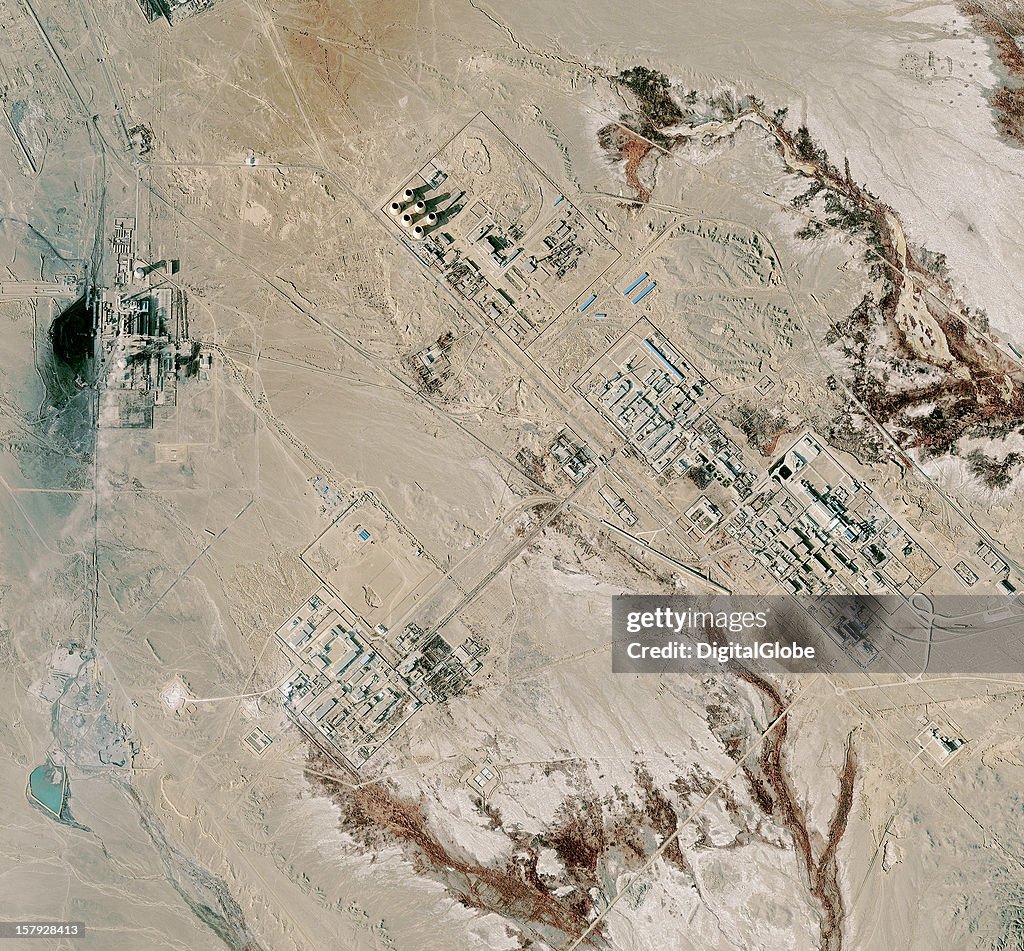 Jiuquan Atomic Energy Complex near Yumen, China