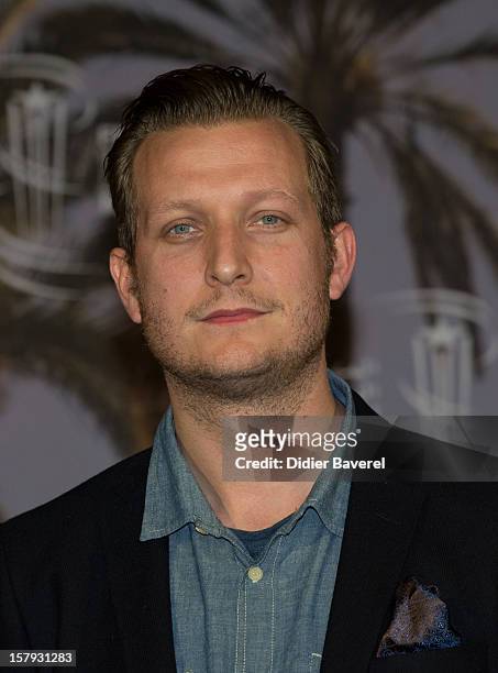 Danish film Director Tobias Lindholm poses during the photocall of his movie 'A Hijacking' at the 12th International Marrakech Film Festival on...