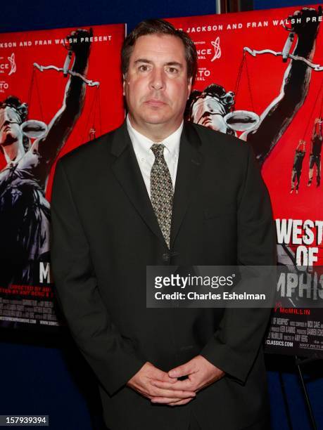 Attorney Steve Braga attends the "West Of Memphis" premiere at Florence Gould Hall on December 7, 2012 in New York City.