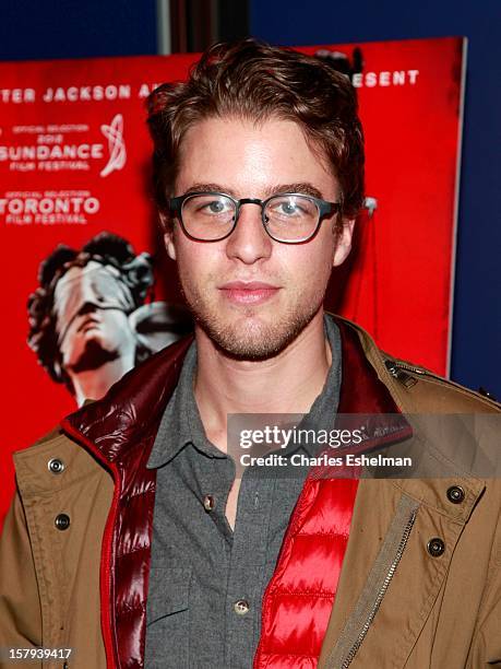 Director Henry Joost attends the "West Of Memphis" premiere at Florence Gould Hall on December 7, 2012 in New York City.