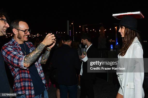 Photographer Terry Richardson attends the OHWOW & HTC celebration of the release of "TERRYWOOD" at The Standard Hotel & Spa on December 7, 2012 in...