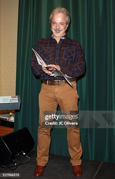 Actor Jim Cummings attends a live Interactive reading event of 'ELFBOT' inside Barnes & Noble at The Americana at Brand on December 7, 2012 in...