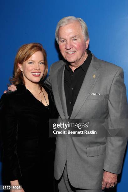 Lorri Davis and John Douglas attend the after party for the "West Of Memphis" premiere at The French Institute on December 7, 2012 in New York City.