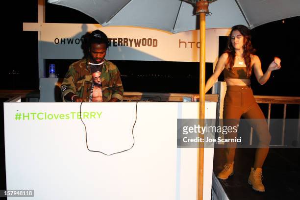 General view of atmosphere at the after party for the OHWOW & HTC celebration of the release of "TERRYWOOD", sponsored by GQ and Disaronno at The...