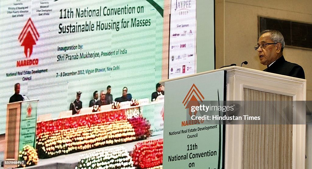 Inauguration Of Eleventh National Convention On ‘Sustainable Housing Masses’