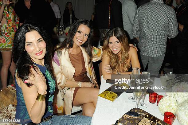 Real Housewives of Miami cast member Karent Sierra attends the Haute Living Hublot And Ferrari Honor Domingo Zapata For Art Basel 2012 on December 7,...