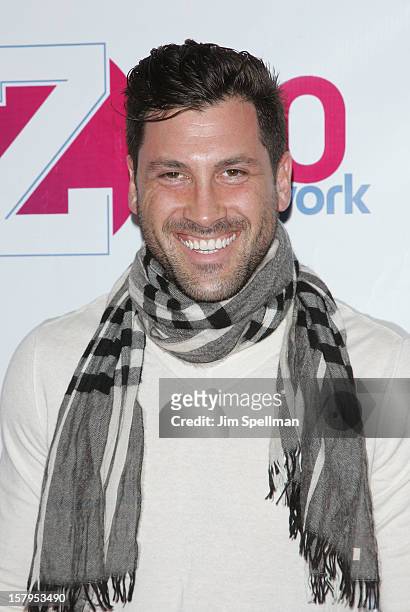 Maksim Chmerkovskiy attends Z100's Jingle Ball 2012, presented by Aeropostale, at Madison Square Garden on December 7, 2012 in New York City.