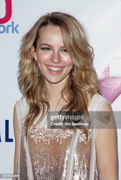 Bridgit Mendler attends Z100's Jingle Ball 2012, presented by Aeropostale, at Madison Square Garden on December 7, 2012 in New York City.