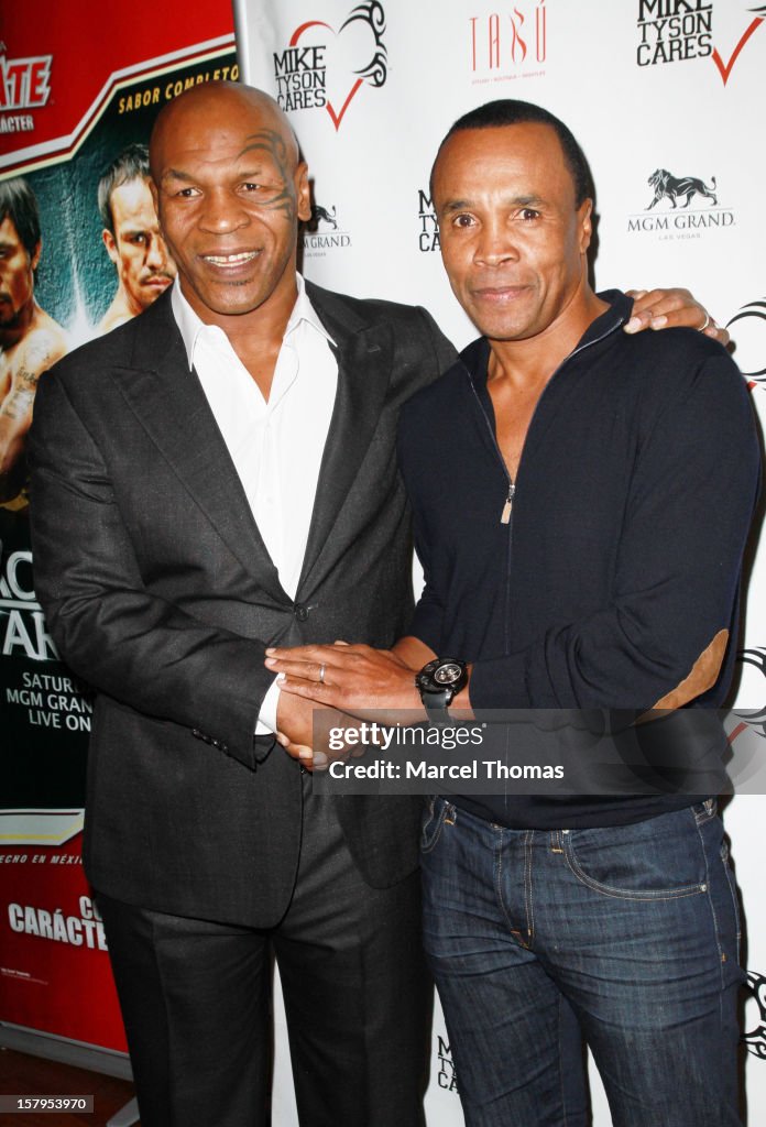 Mike Tyson Cares Foundation Launch Party