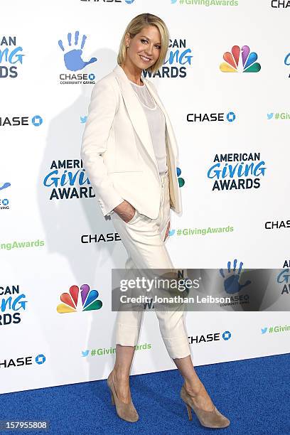 Jenna Elfman attends the 2nd Annual American Giving Awards - Arrivals at Pasadena Civic Auditorium on December 7, 2012 in Pasadena, California.