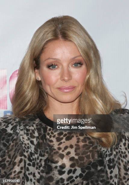 Personality Kelly Ripa attends Z100's Jingle Ball 2012, presented by Aeropostale, at Madison Square Garden on December 7, 2012 in New York City.
