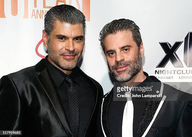 Mike Ruiz and :Martin Berusch attend Mike Ruiz' Birthday Gala at XL Nightclub on December 7, 2012 in New York City.