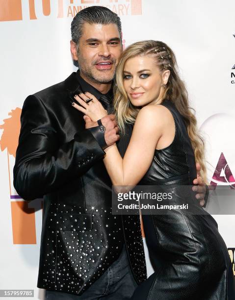 Mike Ruiz and Carmen Electra attend the Mike Ruiz' Birthday Gala at XL Nightclub on December 7, 2012 in New York City.